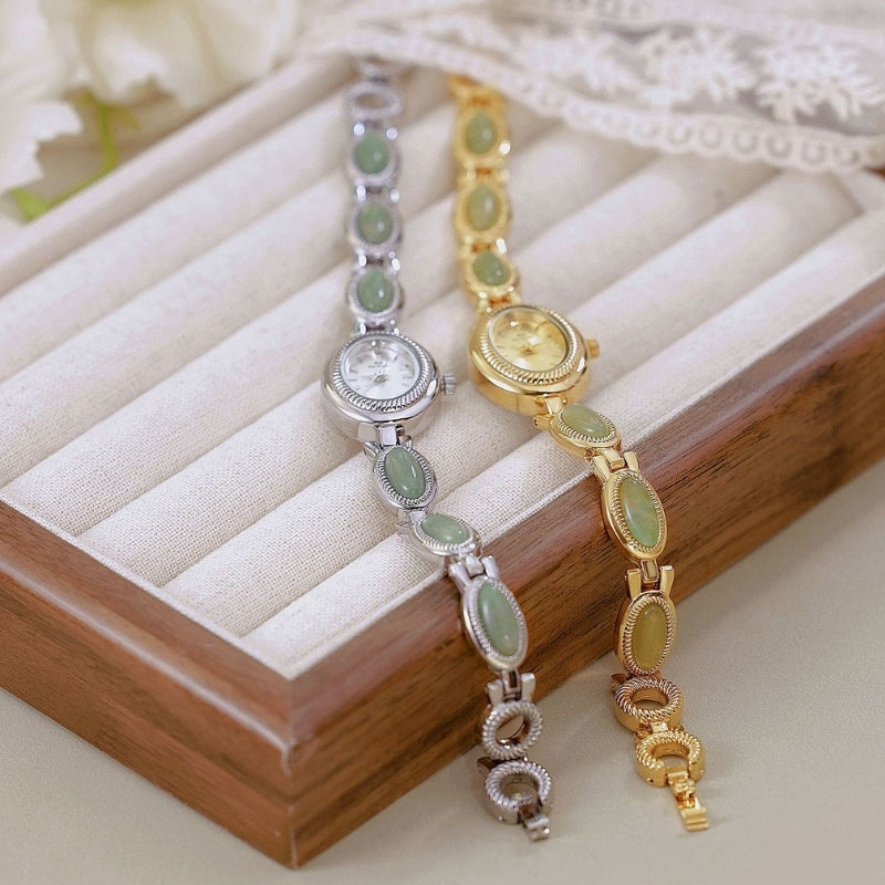 zegarek vintage damski pozłacany