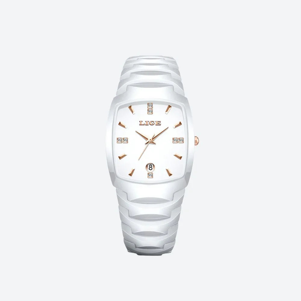 damski zegarek kwarcowy - Montre Quartz femme