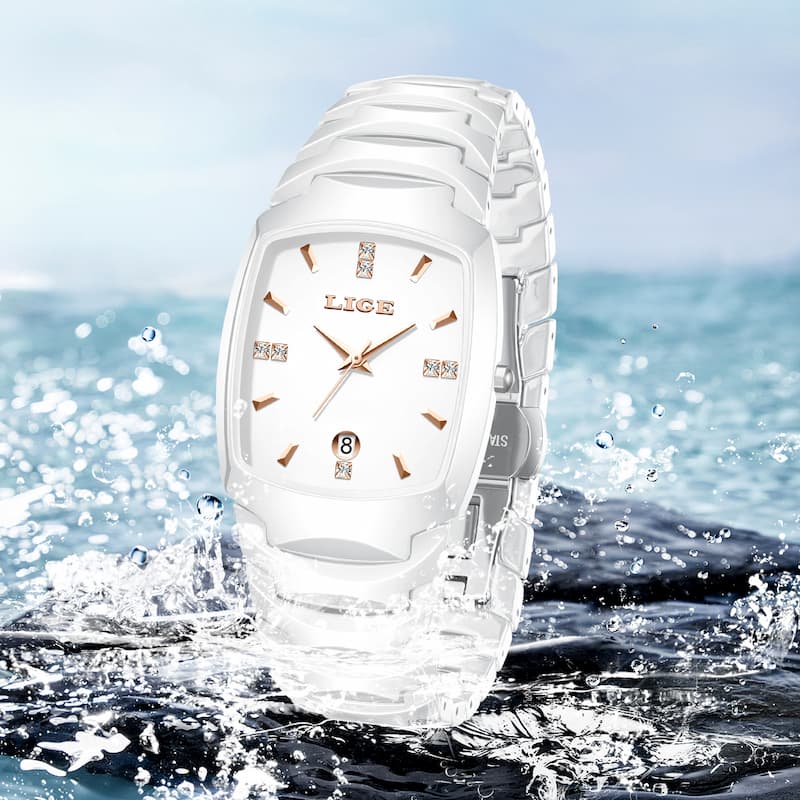 damski zegarek kwarcowy - Montre Quartz femme
