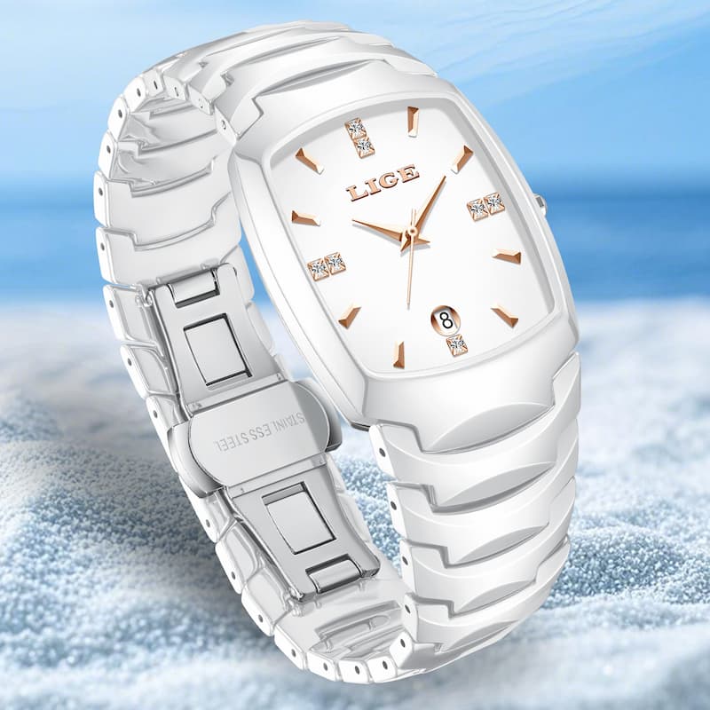 damski zegarek kwarcowy - Montre Quartz femme