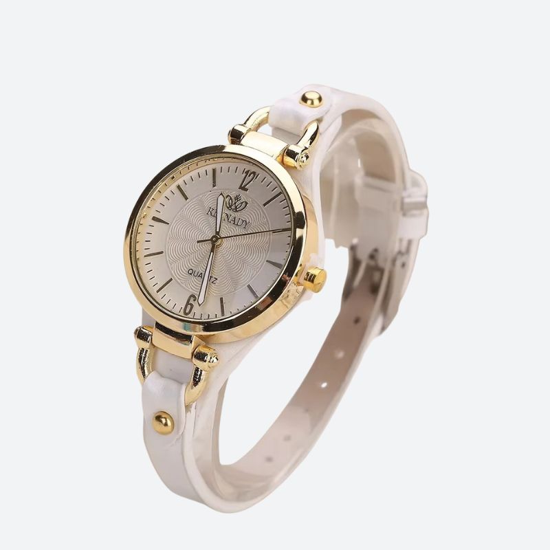 mały damski zegarek vintage - Biały - Montre Vintage Femme