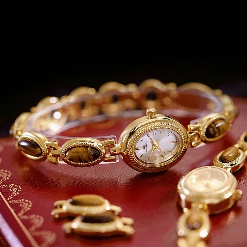 Montre Vintage Ovale pour Femme - Montre Vintage Femme