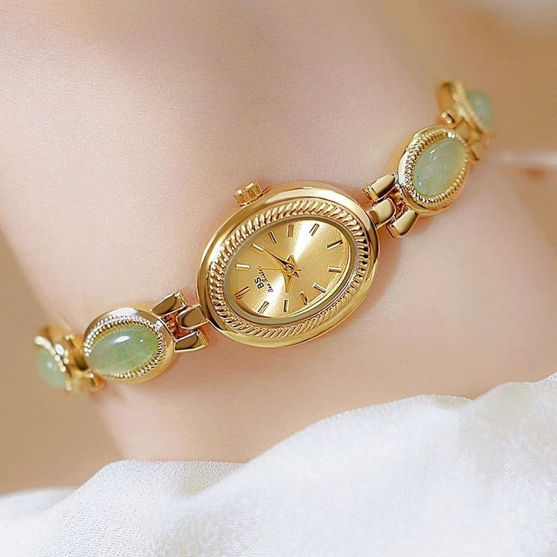 Montre Vintage Ovale pour Femme - Montre Vintage Femme