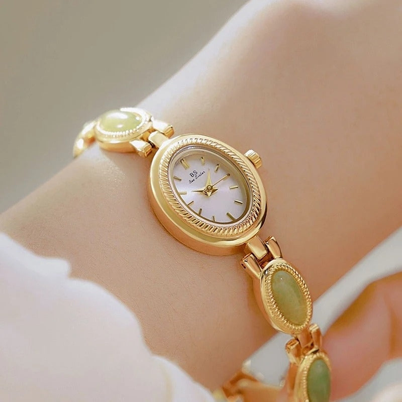 Montre Vintage Ovale pour Femme - Montre Vintage Femme