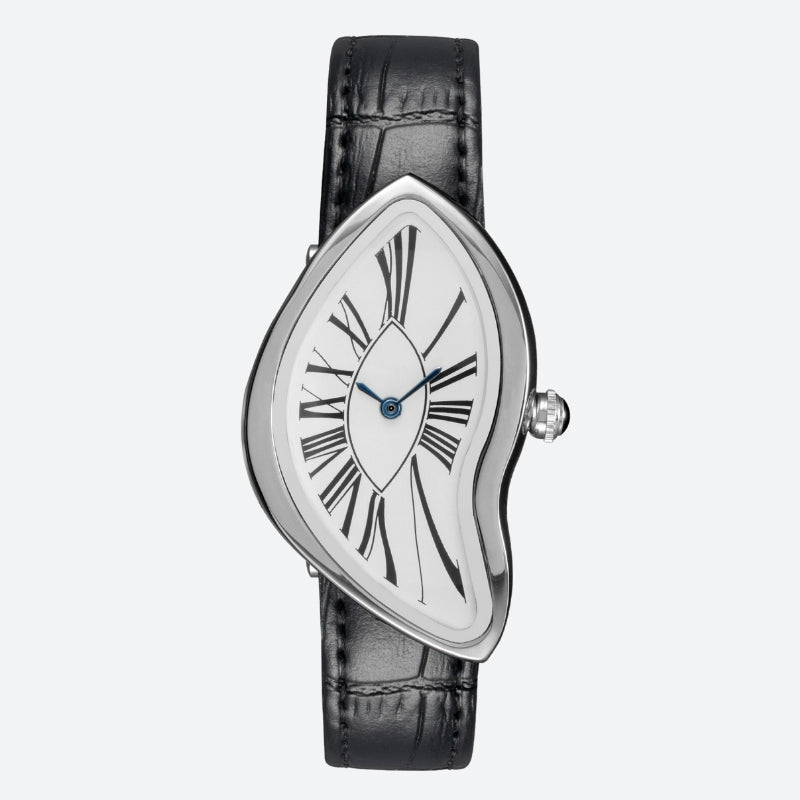 salvador dali zegarek - Srebrny - Montre Vintage Femme