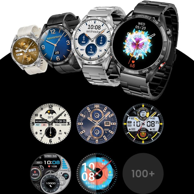 Nowy smartwatch z ekranem AMOLED i kolorowym wybuchem