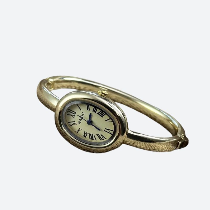 zegarek damski owalny - Montre Vintage Femme