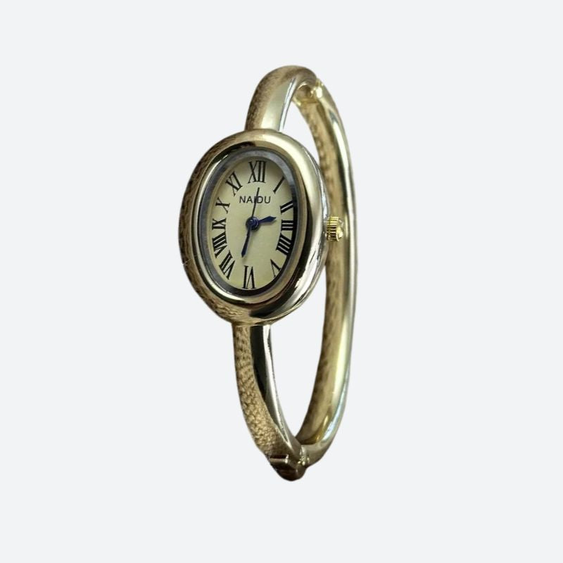 zegarek damski owalny - Montre Vintage Femme