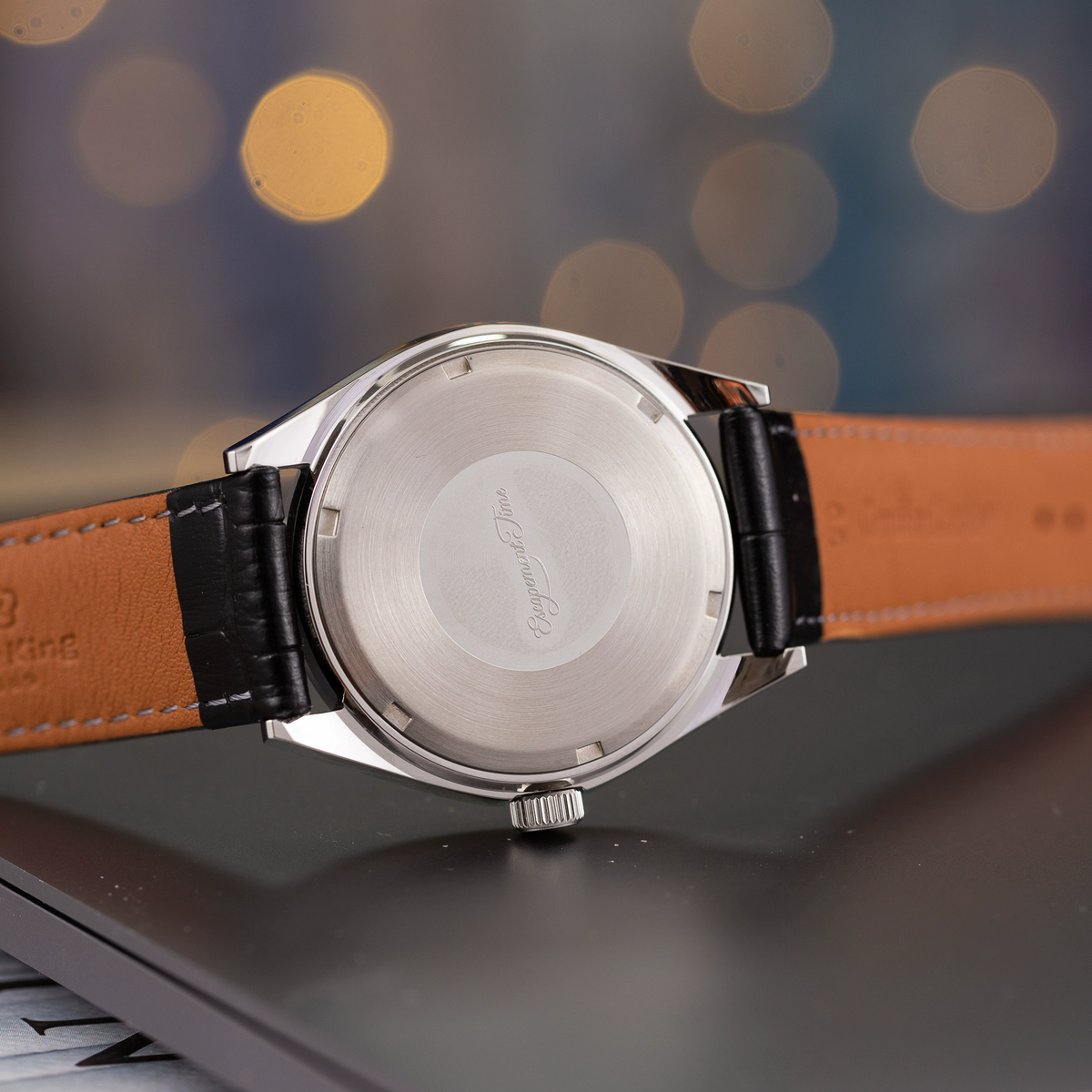 zegarek męski vintage - Czarny - Montre Vintage Homme