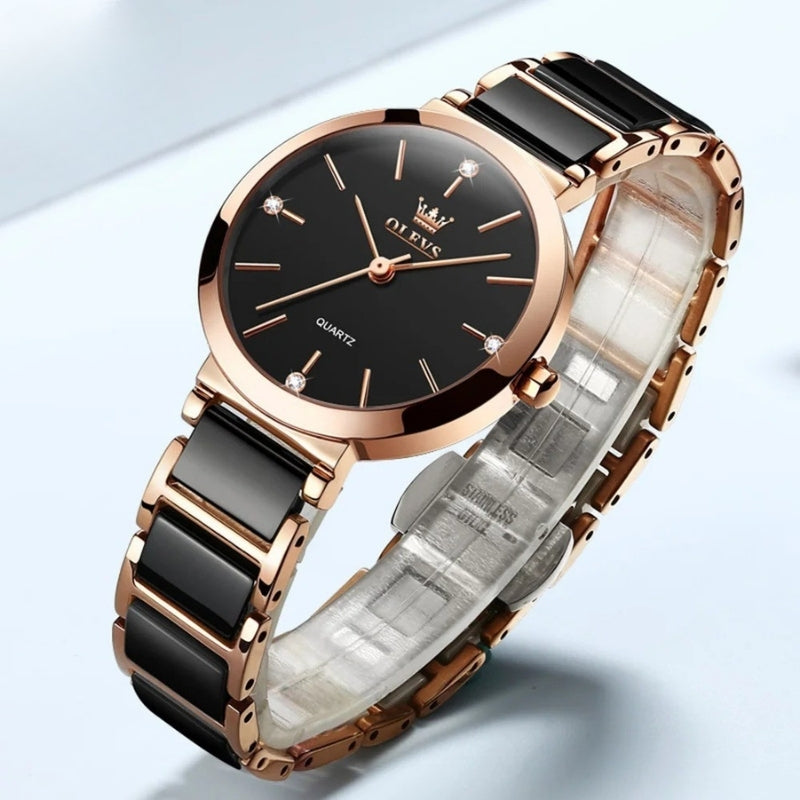 Zegarek okrągły - Montre Vintage Femme