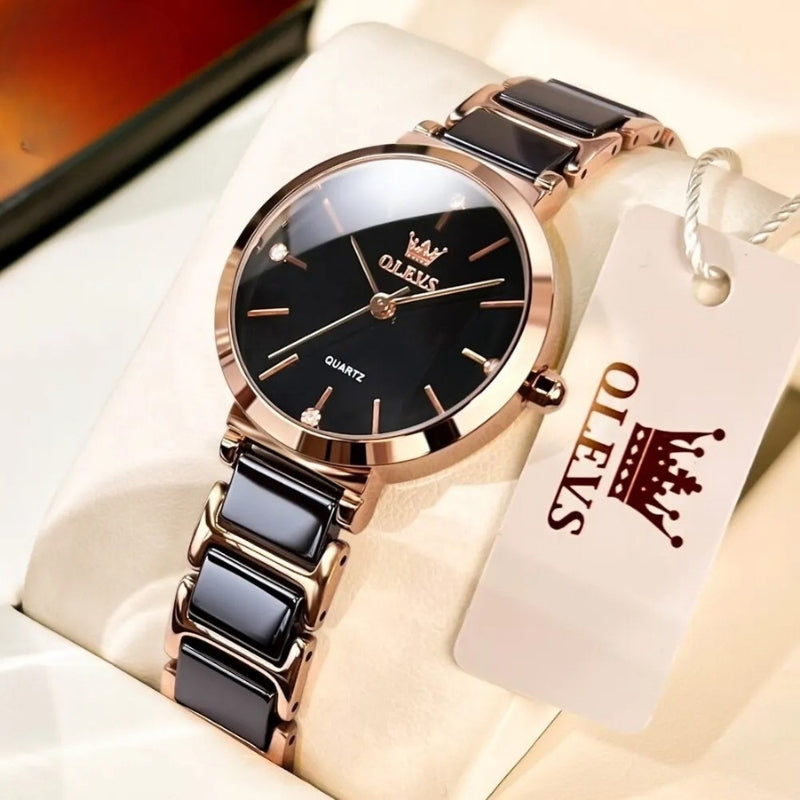 Zegarek okrągły - Montre Vintage Femme
