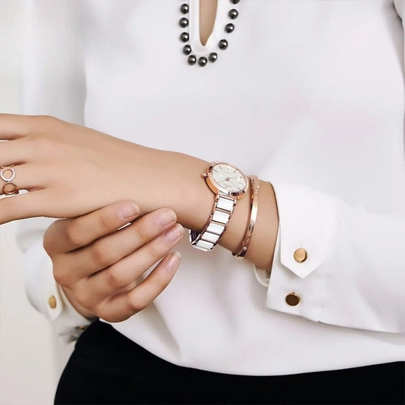 Zegarek okrągły - Montre Vintage Femme